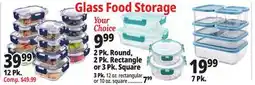 Ocean State Job Lot Glass Food Storage offer