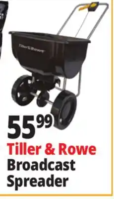 Ocean State Job Lot Tiller & Rowe Broadcast Spreader offer