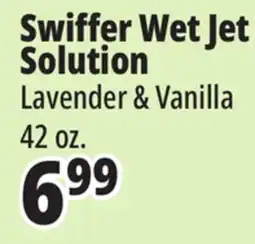 Ocean State Job Lot Swiffer Wet Jet Solution offer