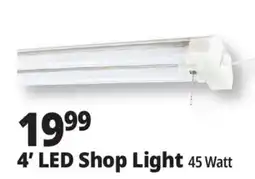 Ocean State Job Lot ZGB 45W LED Shop Light 4' offer