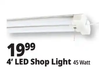 Ocean State Job Lot ZGB 45W LED Shop Light 4' offer