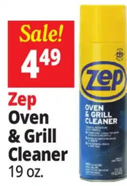 Ocean State Job Lot Zep Oven & Grill Cleaner offer