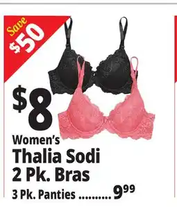 Ocean State Job Lot Women's Thalia Sodi 2 Pk. Bras offer