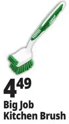 Ocean State Job Lot Big Job Kitchen Brush offer