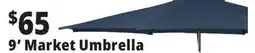 Ocean State Job Lot 9' Aluminum Market Umbrella with Tilt offer