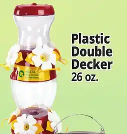 Ocean State Job Lot Perky-Pet Double Decker Hummingbird Feeder offer
