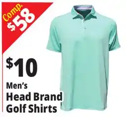Ocean State Job Lot Men's Head Brand Golf Shirts offer