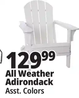 Ocean State Job Lot All Weather Adirondack offer