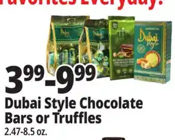 Ocean State Job Lot Dubai Style Chocolate Bars or Truffles offer