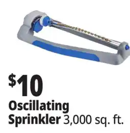 Ocean State Job Lot Tiller & Rowe Oscillating Sprinkler 3 000 sqft offer