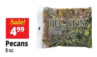 Ocean State Job Lot Pecan Halves 8 oz offer