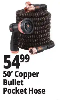 Ocean State Job Lot 50' Copper Bullet Pocket Hose offer
