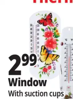 Ocean State Job Lot Outdoor Living Accents Window Thermometer offer