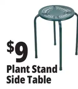 Ocean State Job Lot Stackable Metal Garden Plant Stand Blue offer