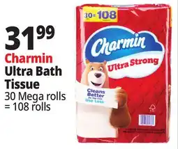Ocean State Job Lot Charmin Ultra Soft Toilet Paper 30 Mega Rolls offer