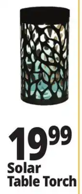 Ocean State Job Lot Outdoor Living Solar Table Torches Teal 2pk offer