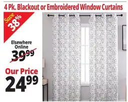 Ocean State Job Lot Window Curtains offer