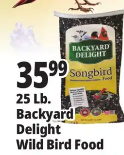 Ocean State Job Lot Backyard Delight Songbird Food 25 lbs offer