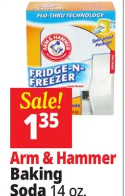Ocean State Job Lot Arm & Hammer Fridge & Freezer Baking Soda 14 oz offer