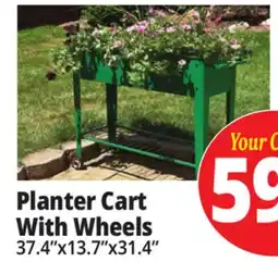 Ocean State Job Lot Mobil Garden Planter Cart offer