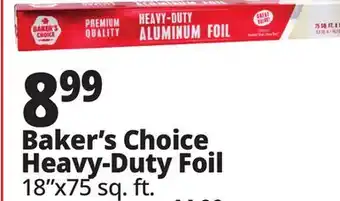 Ocean State Job Lot Baker's Choice Heavy-Duty Foil offer