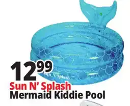 Ocean State Job Lot Sun N' Splash Mermaid Kiddie Pool offer