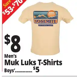 Ocean State Job Lot Men's Muk Luks T-Shirts offer