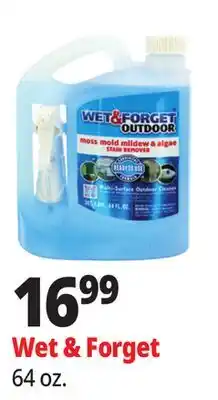 Ocean State Job Lot Wet & Forget Outdoor Moss Mold Mildew & Algae Stain Remover 64 fl. oz offer