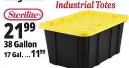 Ocean State Job Lot Sterilite Industrial Strong Box Tote 17 Gal offer
