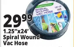 Ocean State Job Lot SwimWorks Spiral Wound Pool Vacuum Hose 1.25 x 25' offer