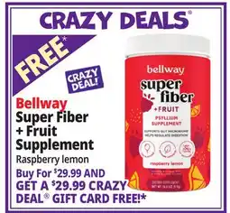 Ocean State Job Lot Bellway Super Fiber + Fruit Supplement offer