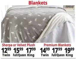 Ocean State Job Lot Blankets offer