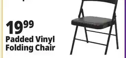 Ocean State Job Lot Padded Metal Folding Chair Black offer