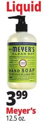 Ocean State Job Lot Meyer's Liquid Soap offer