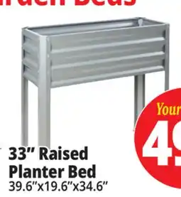Ocean State Job Lot 33 Raised Planter Bed offer