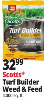 Ocean State Job Lot Scotts Turf Builder Weed & Feed offer