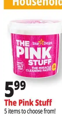 Ocean State Job Lot The Pink Stuff Miracle Bathroom Foam Cleaner 25.36 oz offer