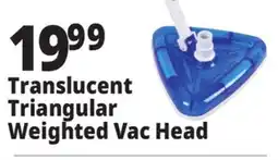 Ocean State Job Lot SwimWorks Deluxe Weighted Triangular Vacuum Head offer