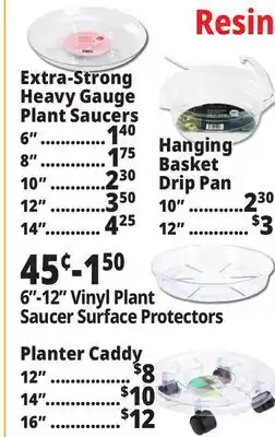 Ocean State Job Lot Plant Saucers offer