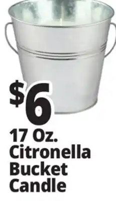 Ocean State Job Lot 17 oz. Citronella Bucket Candle offer