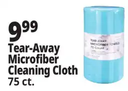 Ocean State Job Lot Tear-Away Microfiber Cleaning Cloth 75 ct offer