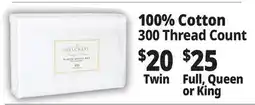 Ocean State Job Lot Cotton Sheet Sets offer