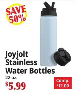 Ocean State Job Lot Joyjolt Stainless Water Bottles offer