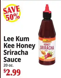 Ocean State Job Lot Lee Kum Kee Honey Sriracha Sauce offer