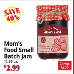 Ocean State Job Lot Mom's Food Small Batch Jam offer