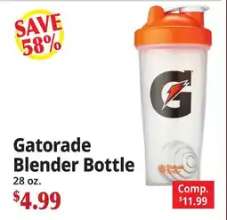 Ocean State Job Lot Gatorade Blender Bottle offer