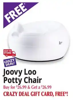 Ocean State Job Lot Joovy Loo Potty Chair offer