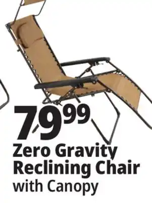 Ocean State Job Lot Zero Gravity Reclining Chair offer