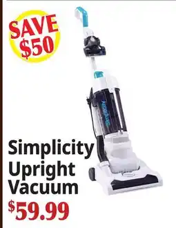 Ocean State Job Lot Simplicity Upright Vacuum offer