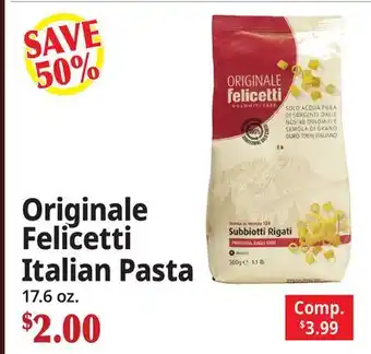 Ocean State Job Lot Originale Felicetti Italian Pasta offer